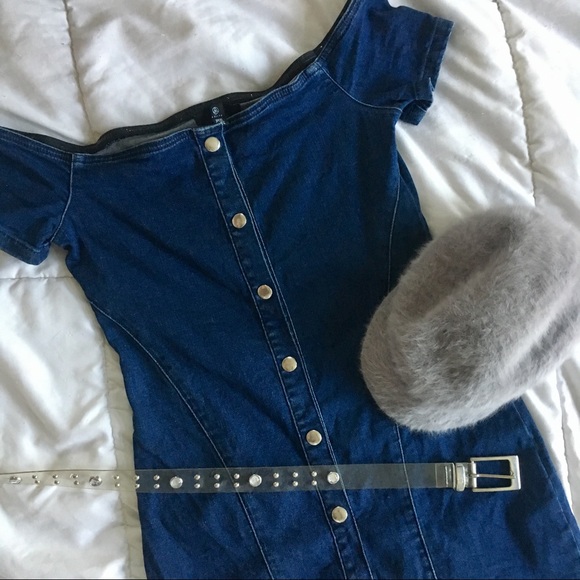 Missguided Dresses & Skirts - HP x2⭐️ Missguided Petite denim button up dress